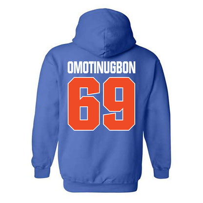 Boise State - NCAA Football : Eyitayo Omotinugbon - Sport Shersey Hooded Sweatshirt