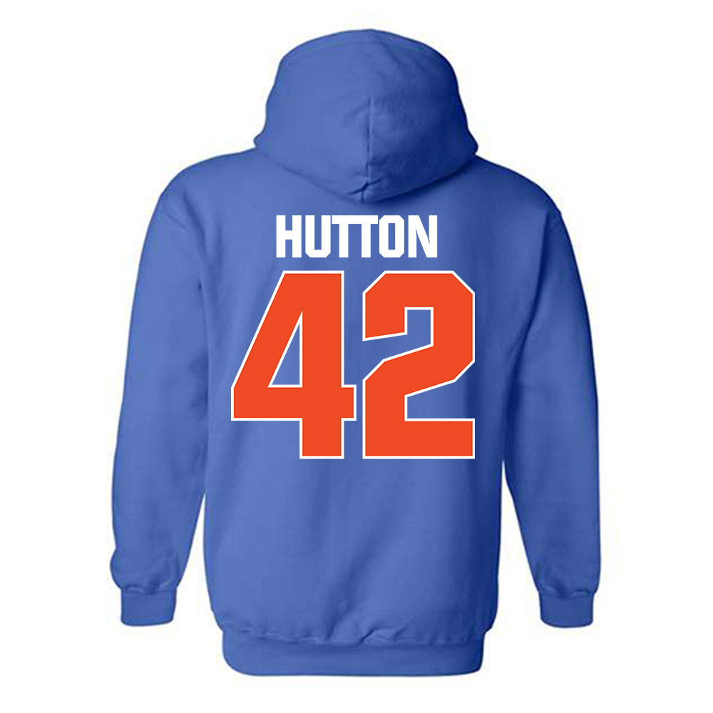 Boise State - NCAA Football : Mason Hutton - Sport Shersey Hooded Sweatshirt