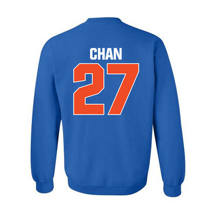 Boise State - NCAA Football : Kayden Chan - Sport Shersey Crewneck Sweatshirt