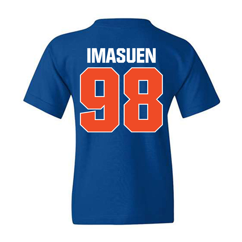 Boise State - NCAA Football : Bethel Imasuen - Sport Shersey Youth T-Shirt-1