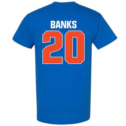 Boise State - NCAA Football : Davon Banks - Sport Shersey T-Shirt