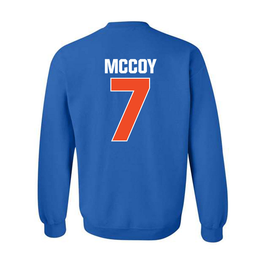 Boise State - NCAA Football : A'Marion MCcoy - Sport Shersey Crewneck Sweatshirt