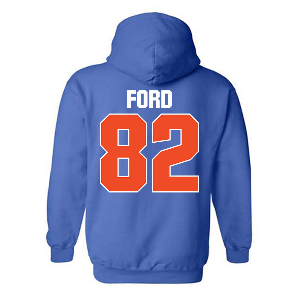 Boise State - NCAA Football : Ben Ford - Sport Shersey Hooded Sweatshirt