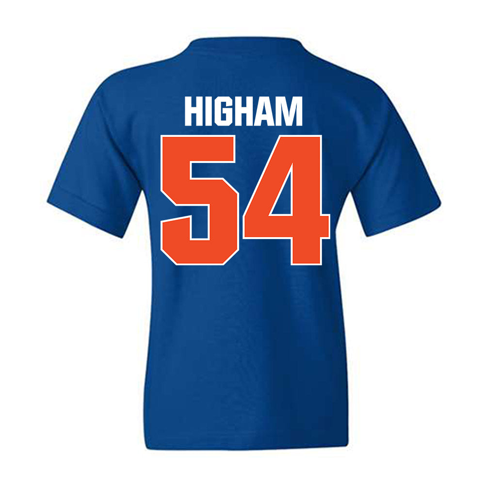 Boise State - NCAA Football : Hunter Higham - Sport Shersey Youth T-Shirt-1
