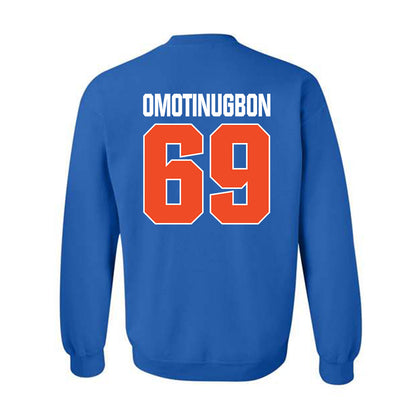 Boise State - NCAA Football : Eyitayo Omotinugbon - Sport Shersey Crewneck Sweatshirt