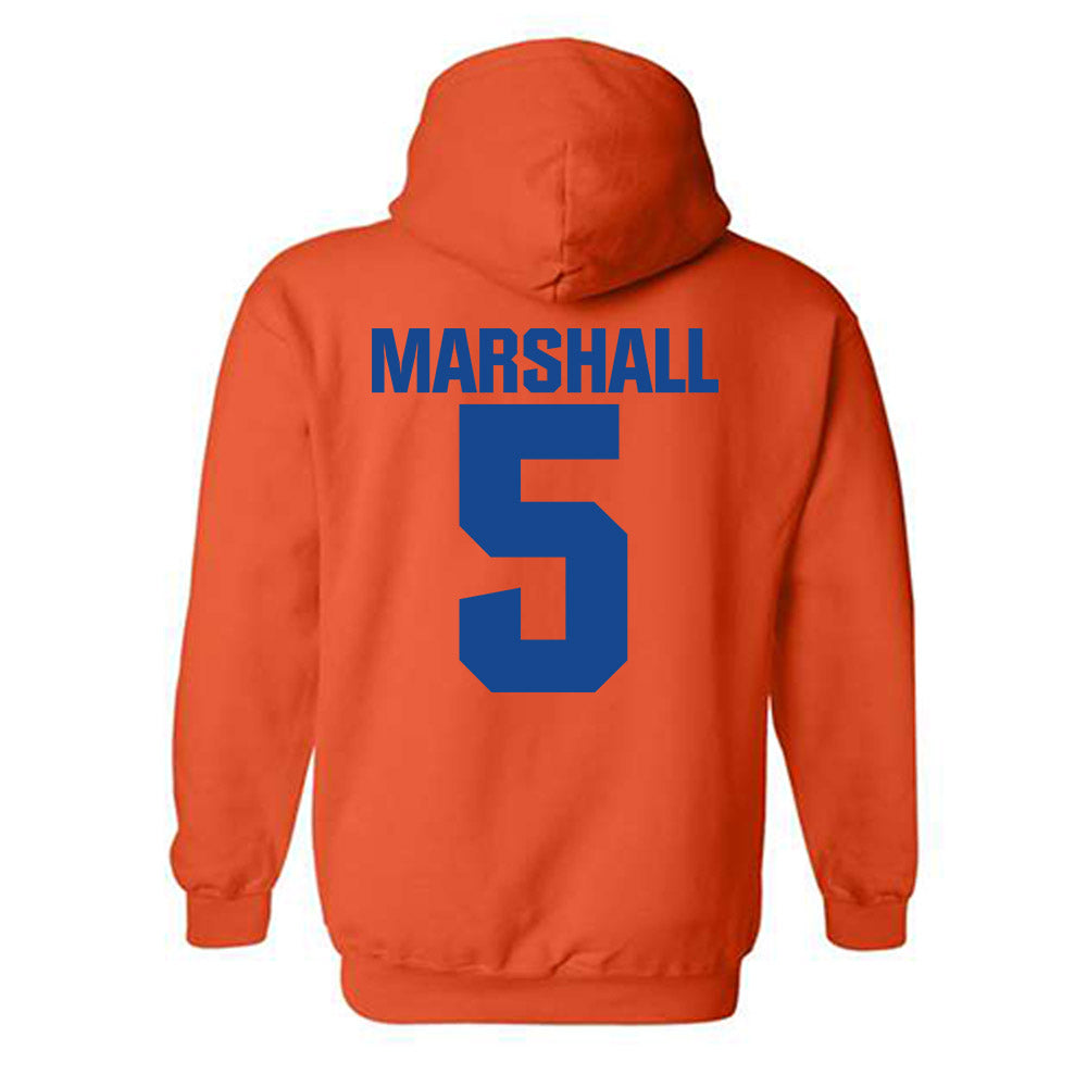 Boise State - NCAA Football : Chris Marshall - Sport Shersey Hooded Sweatshirt-1