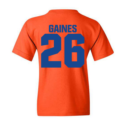 Boise State - NCAA Football : Sire Gaines - Sport Shersey Youth T-Shirt