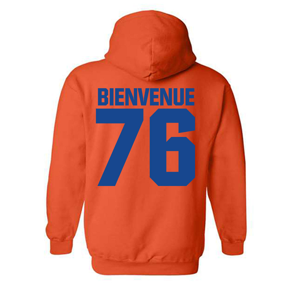 Boise State - NCAA Football : Greg Bienvenue - Sport Shersey Hooded Sweatshirt