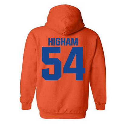 Boise State - NCAA Football : Hunter Higham - Sport Shersey Hooded Sweatshirt-1