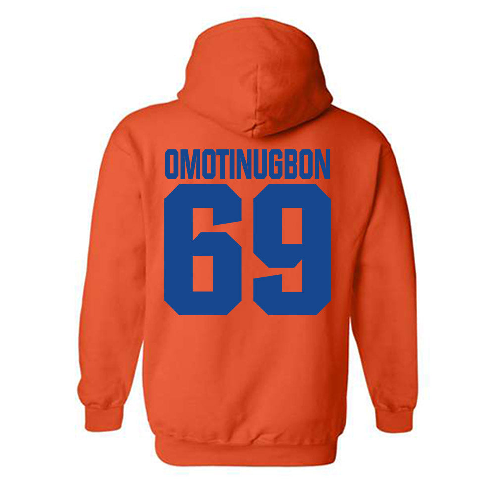 Boise State - NCAA Football : Eyitayo Omotinugbon - Sport Shersey Hooded Sweatshirt