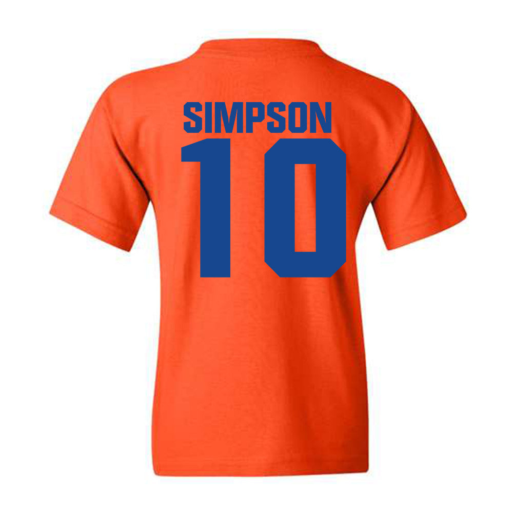 Boise State - NCAA Football : Andrew Simpson - Sport Shersey Youth T-Shirt