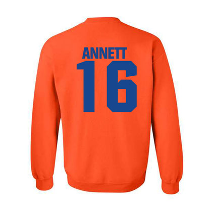 Boise State - NCAA Football : Kaleb Annett - Sport Shersey Crewneck Sweatshirt