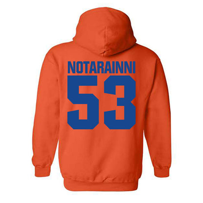 Boise State - NCAA Football : Marco Notarainni - Sport Shersey Hooded Sweatshirt