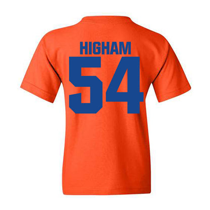 Boise State - NCAA Football : Hunter Higham - Sport Shersey Youth T-Shirt-1