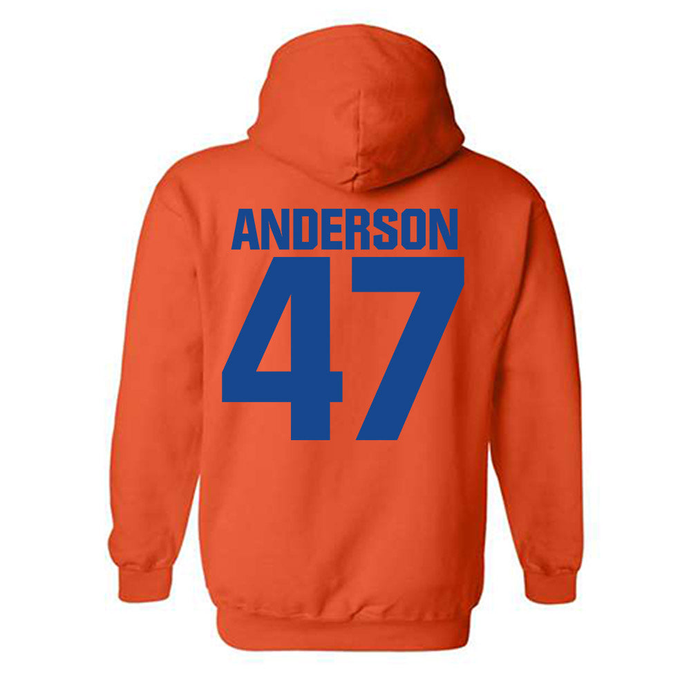 Boise State - NCAA Football : Kaden Anderson - Sport Shersey Hooded Sweatshirt