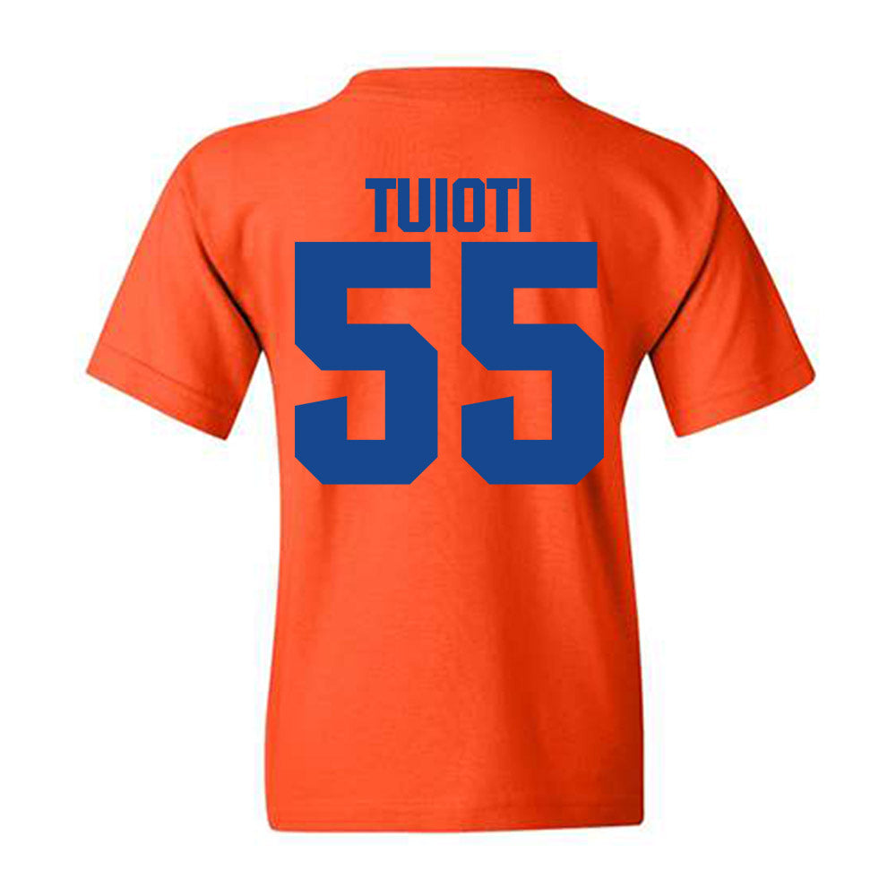 Boise State - NCAA Football : Mana Tuioti - Sport Shersey Youth T-Shirt-1