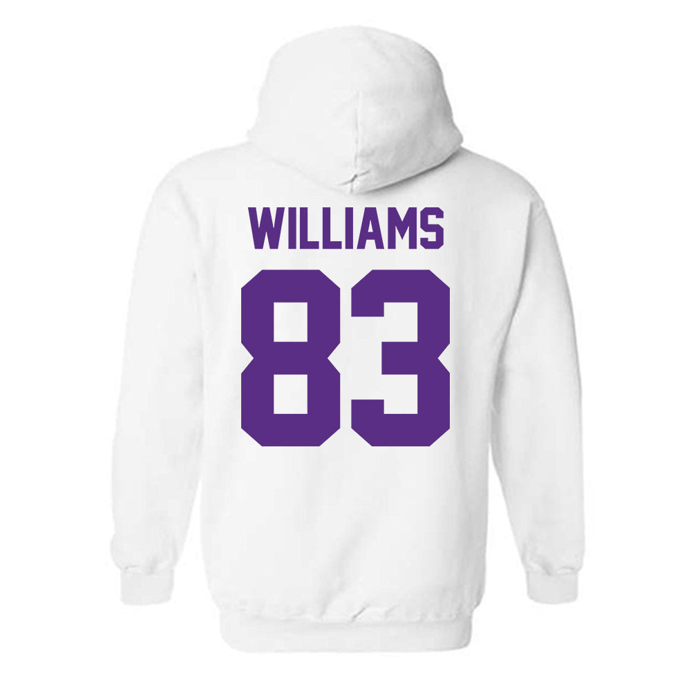 Furman - NCAA Football : Ian Williams - Classic Shersey Hooded Sweatshirt-1