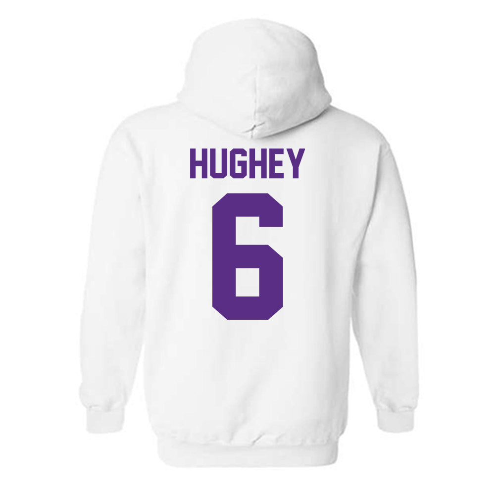 Furman - NCAA Men's Basketball : Tyrese Hughey - Classic Shersey Hooded Sweatshirt-1