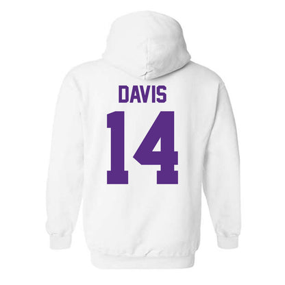 Furman - NCAA Football : Isaiah Davis - Classic Shersey Hooded Sweatshirt-1