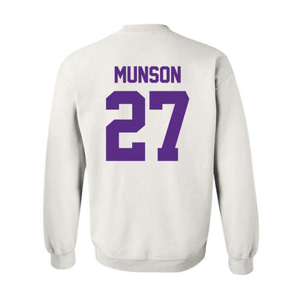 Furman - NCAA Men's Soccer : Luke Munson - Classic Shersey Crewneck Sweatshirt-1
