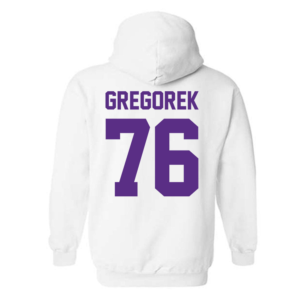Furman - NCAA Football : Chase Gregorek - Classic Shersey Hooded Sweatshirt-1
