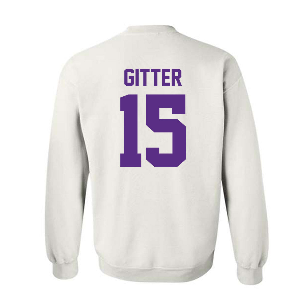 Furman - NCAA Football : Gray Gitter - Crewneck Sweatshirt