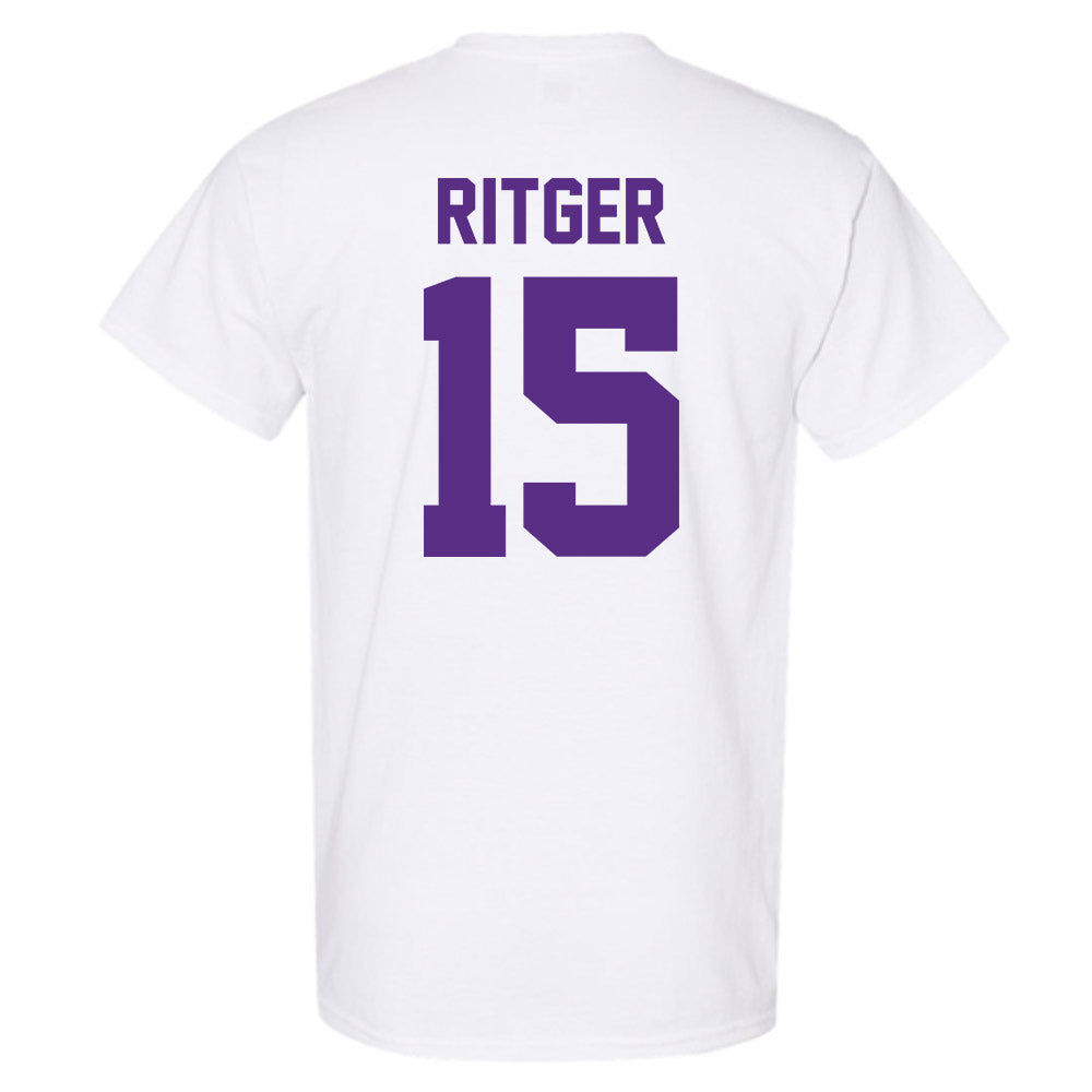 Furman - NCAA Men's Basketball : Owen Ritger - Classic Shersey T-Shirt-1
