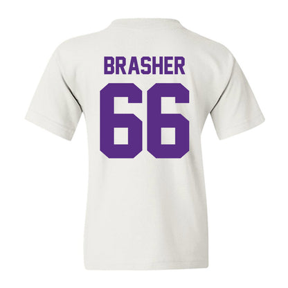 Furman - NCAA Football : Eli Brasher - Classic Shersey Youth T-Shirt-1