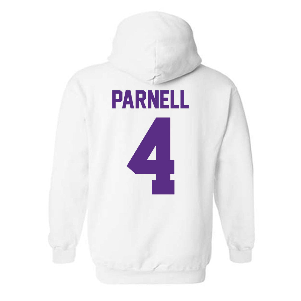 Furman - NCAA Women's Basketball : Kyraha Parnell - Classic Shersey Hooded Sweatshirt-1