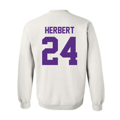 Furman - NCAA Football : Raleigh Herbert - Classic Shersey Crewneck Sweatshirt-1