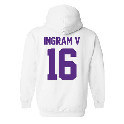 Furman - NCAA Football : Charles Ingram V - Classic Shersey Hooded Sweatshirt