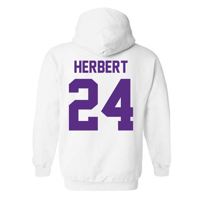 Furman - NCAA Football : Raleigh Herbert - Classic Shersey Hooded Sweatshirt-1