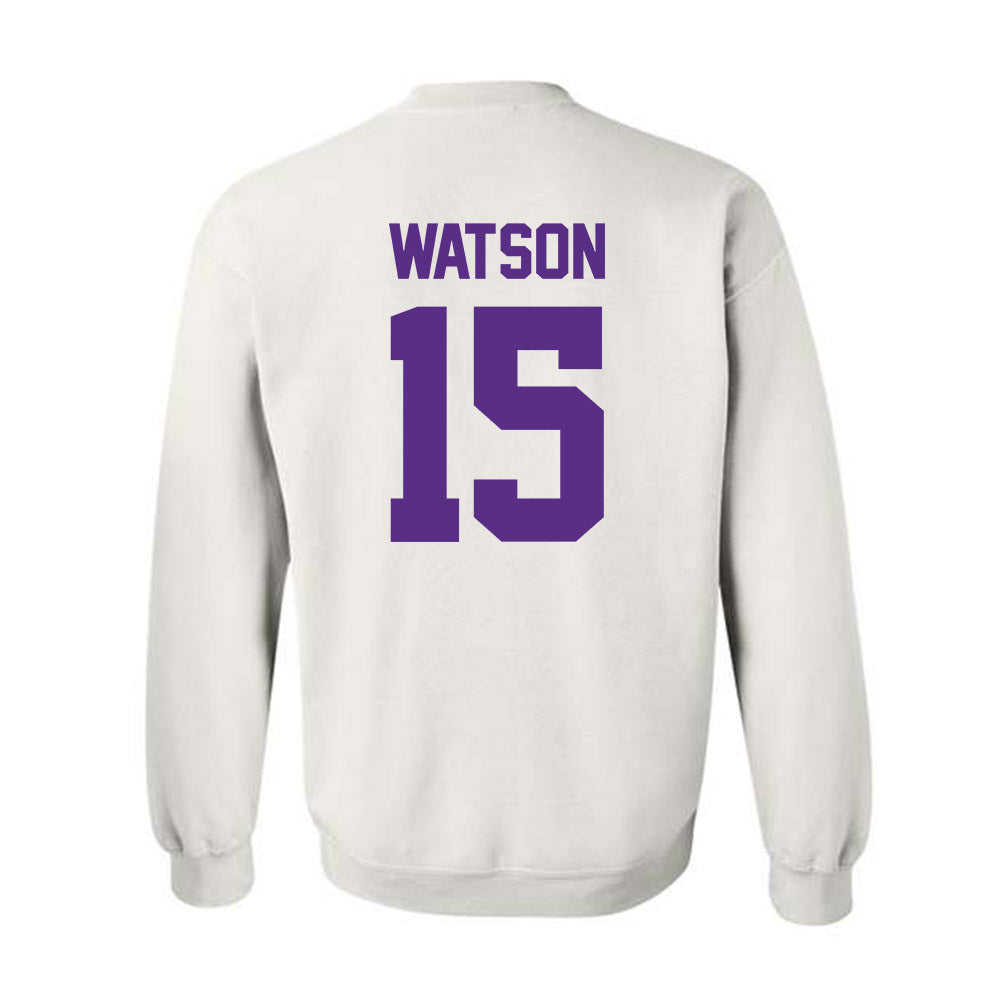 Furman - NCAA Women's Volleyball : Amber Watson - Classic Shersey Crewneck Sweatshirt-1