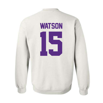 Furman - NCAA Women's Volleyball : Amber Watson - Classic Shersey Crewneck Sweatshirt-1