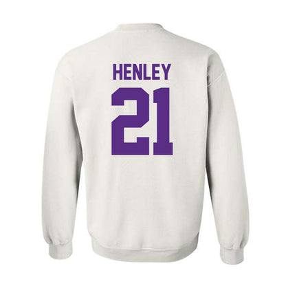 Furman - NCAA Women's Basketball : Niveya Henley - Crewneck Sweatshirt