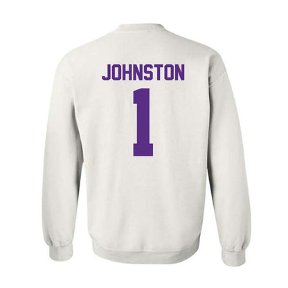 Furman - NCAA Men's Basketball : Charles Johnston - Classic Shersey Crewneck Sweatshirt-1