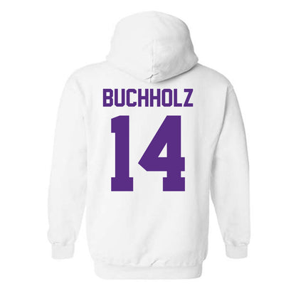 Furman - NCAA Women's Volleyball : Rebekah Buchholz - Classic Shersey Hooded Sweatshirt-1