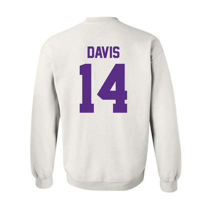Furman - NCAA Football : Isaiah Davis - Classic Shersey Crewneck Sweatshirt-1