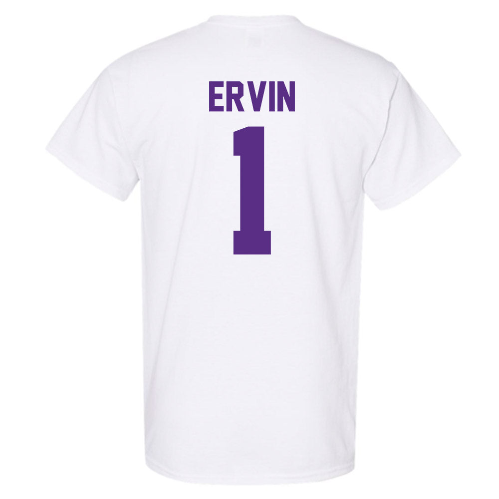 Furman - NCAA Women's Basketball : Alyssa Ervin - Classic Shersey T-Shirt-1