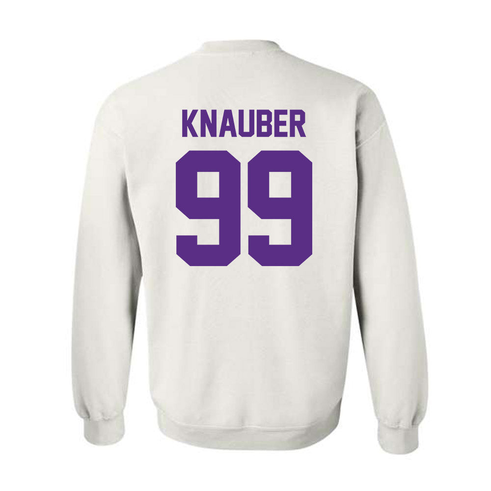 Furman - NCAA Football : Bruce Knauber - Classic Shersey Crewneck Sweatshirt-1