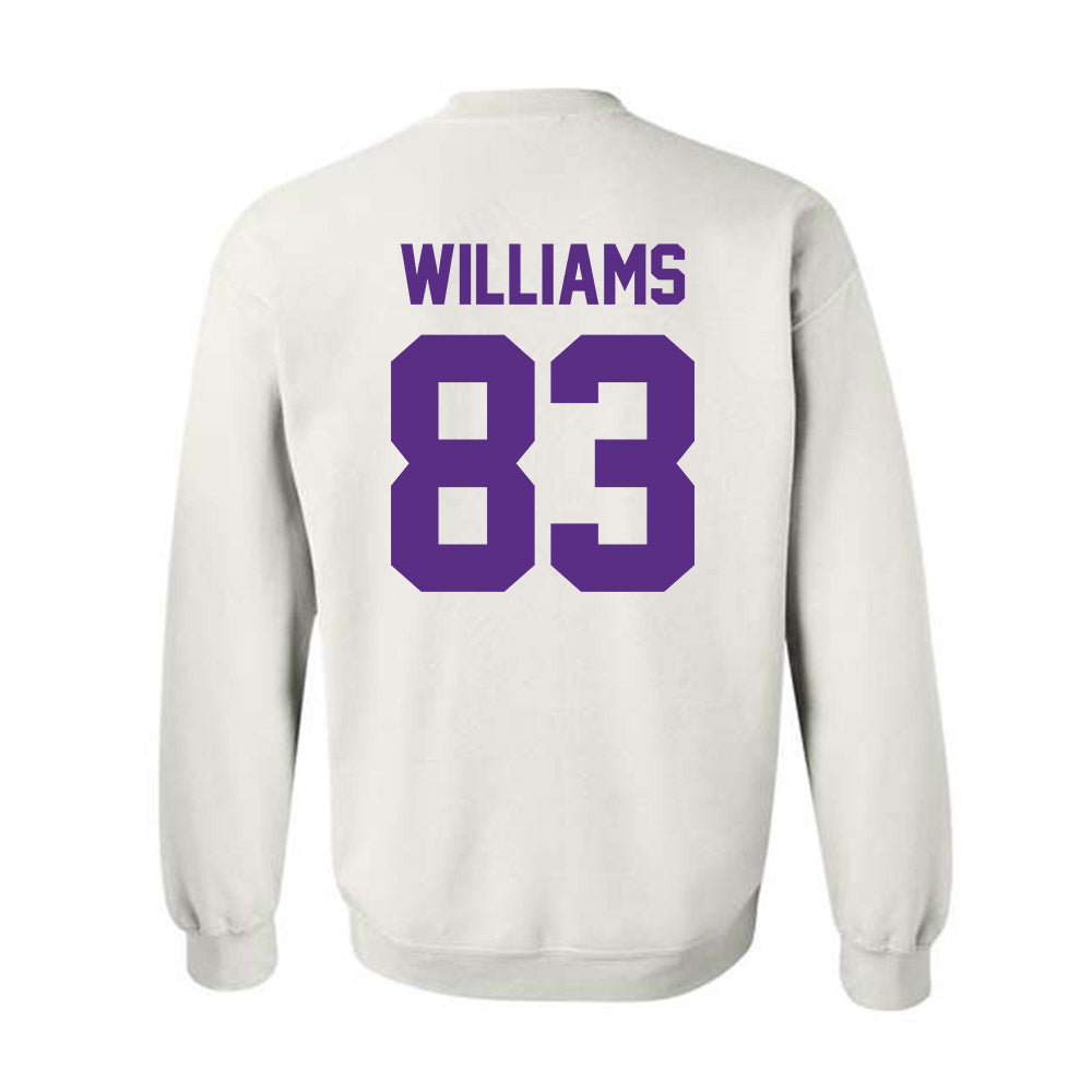 Furman - NCAA Football : Ian Williams - Classic Shersey Crewneck Sweatshirt-1