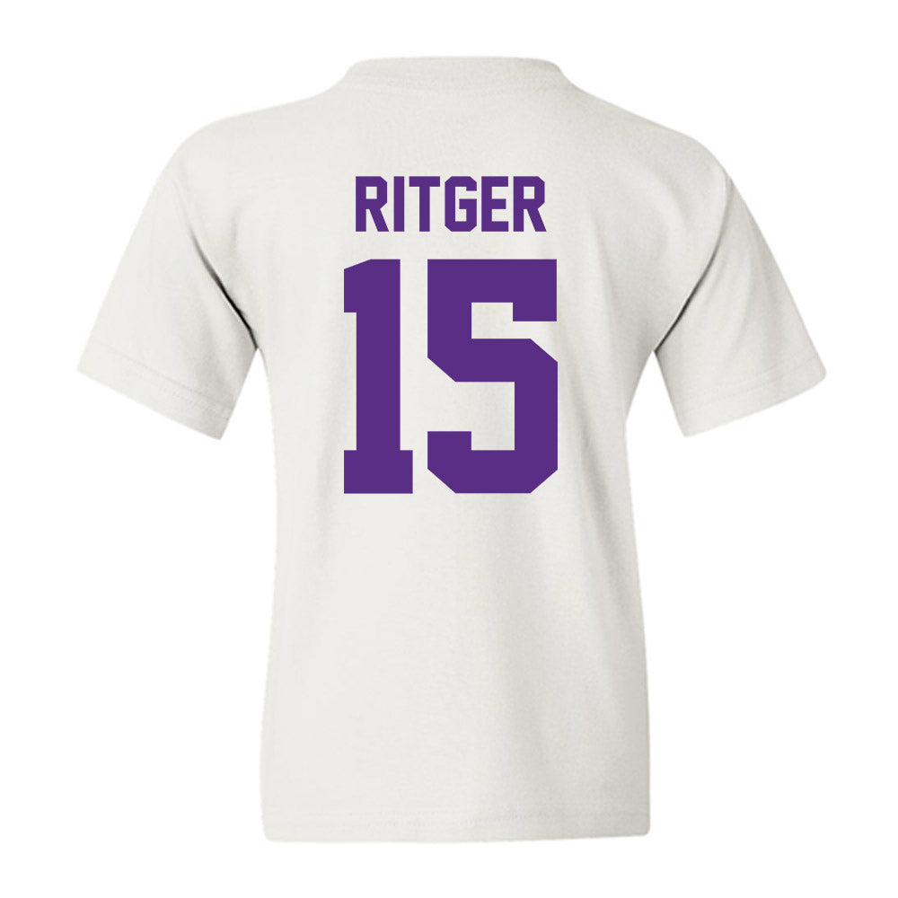 Furman - NCAA Men's Basketball : Owen Ritger - Classic Shersey Youth T-Shirt-1