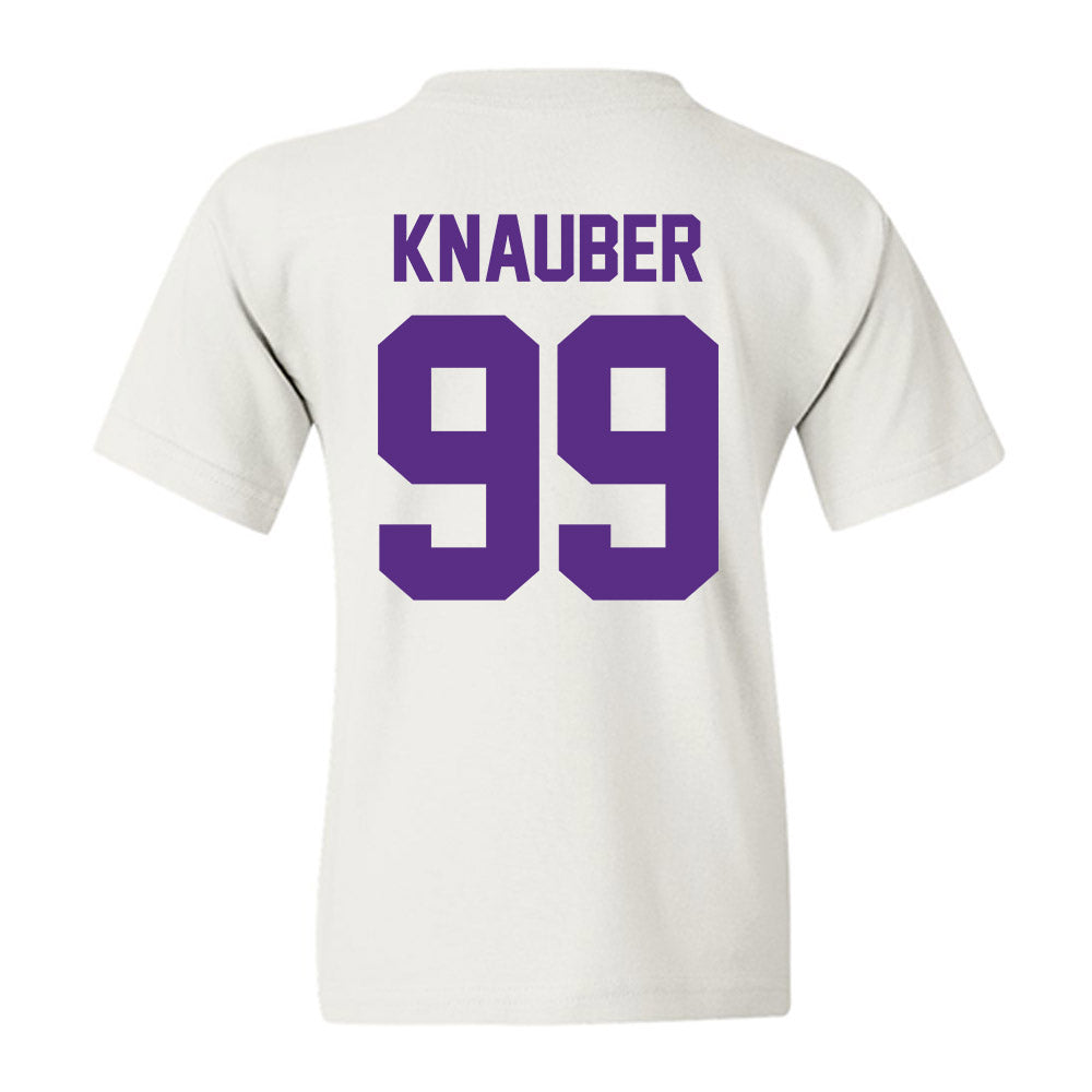 Furman - NCAA Football : Bruce Knauber - Classic Shersey Youth T-Shirt-1