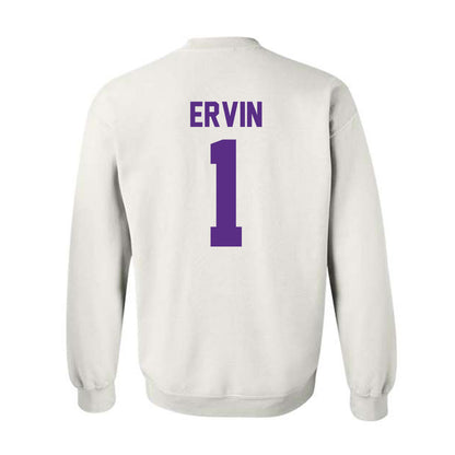 Furman - NCAA Women's Basketball : Alyssa Ervin - Classic Shersey Crewneck Sweatshirt-1