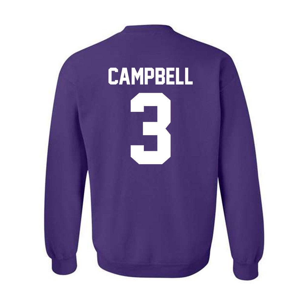 Furman - NCAA Men's Soccer : Trip Campbell - Classic Shersey Crewneck Sweatshirt-1