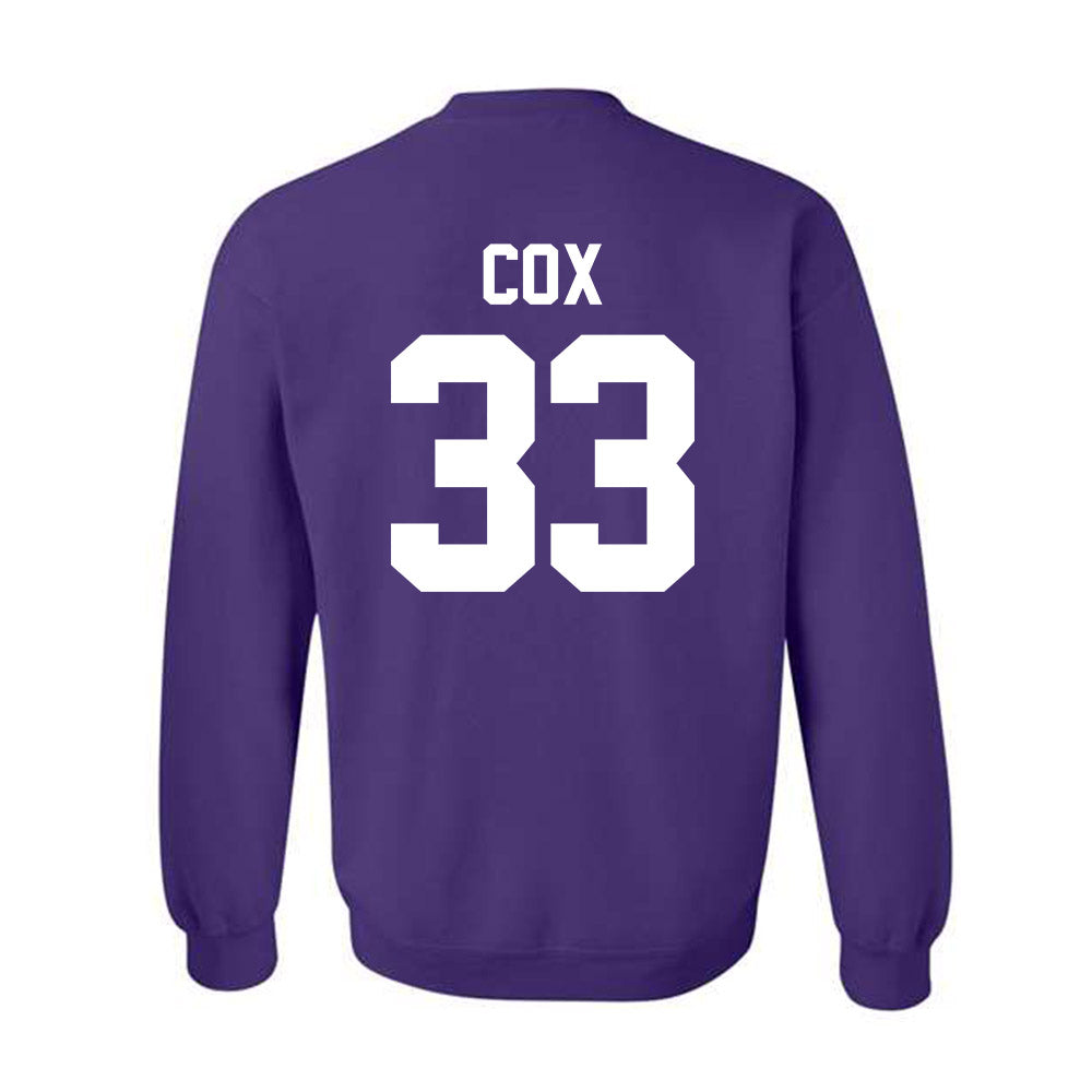 Furman - NCAA Men's Soccer : Gabe Cox - Classic Shersey Crewneck Sweatshirt-1
