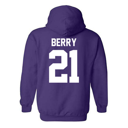 Furman - NCAA Women's Basketball : Tyriana Berry - Classic Shersey Hooded Sweatshirt-1