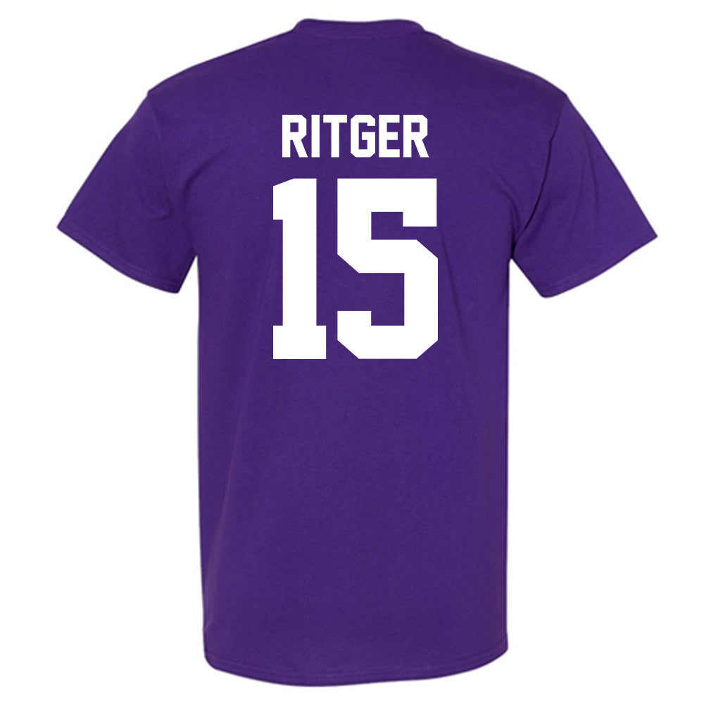 Furman - NCAA Men's Basketball : Owen Ritger - Classic Shersey T-Shirt-1