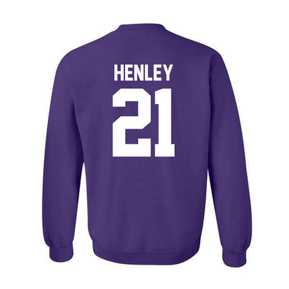 Furman - NCAA Women's Basketball : Niveya Henley - Crewneck Sweatshirt