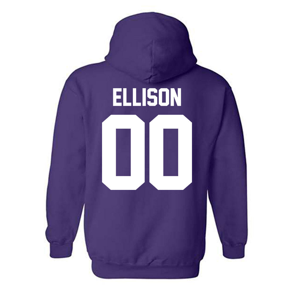 Furman - NCAA Football : Caleb Ellison - Classic Shersey Hooded Sweatshirt-1